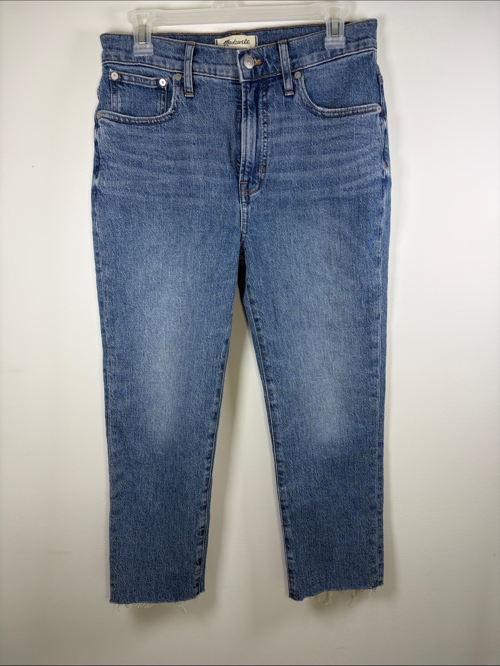 Madewell The Perfect Vintage Jean - Raw Hem -Medium Blue Wash - 28P